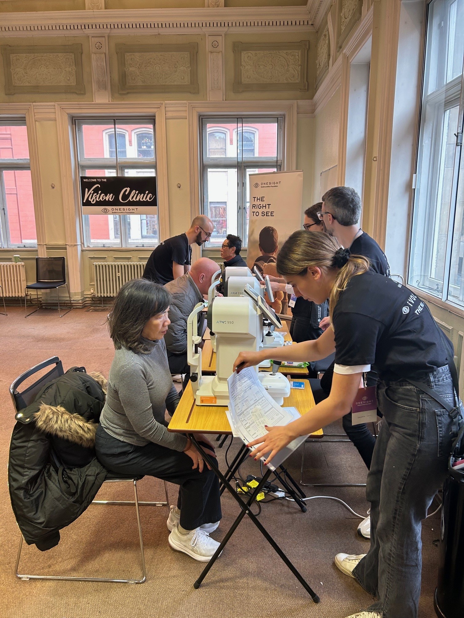 The Manchester clinic in action